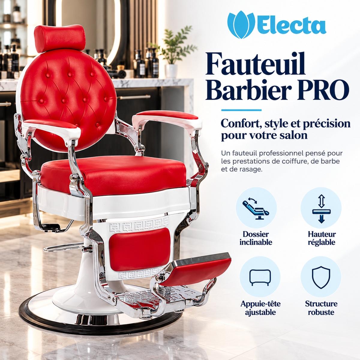 Fauteuil Barbier LUX