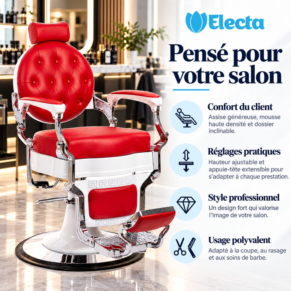Fauteuil Barbier LUX