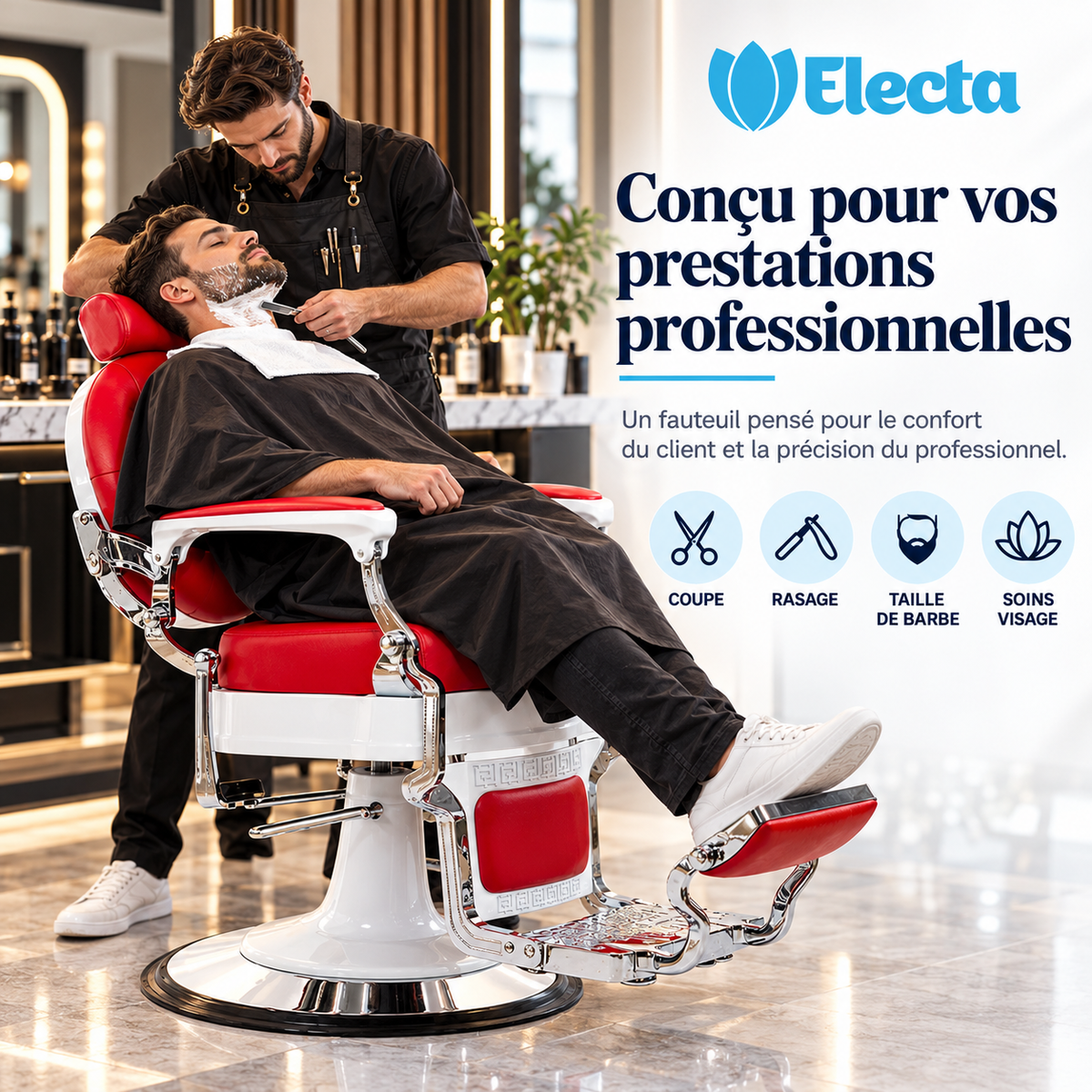 Fauteuil Barbier LUX
