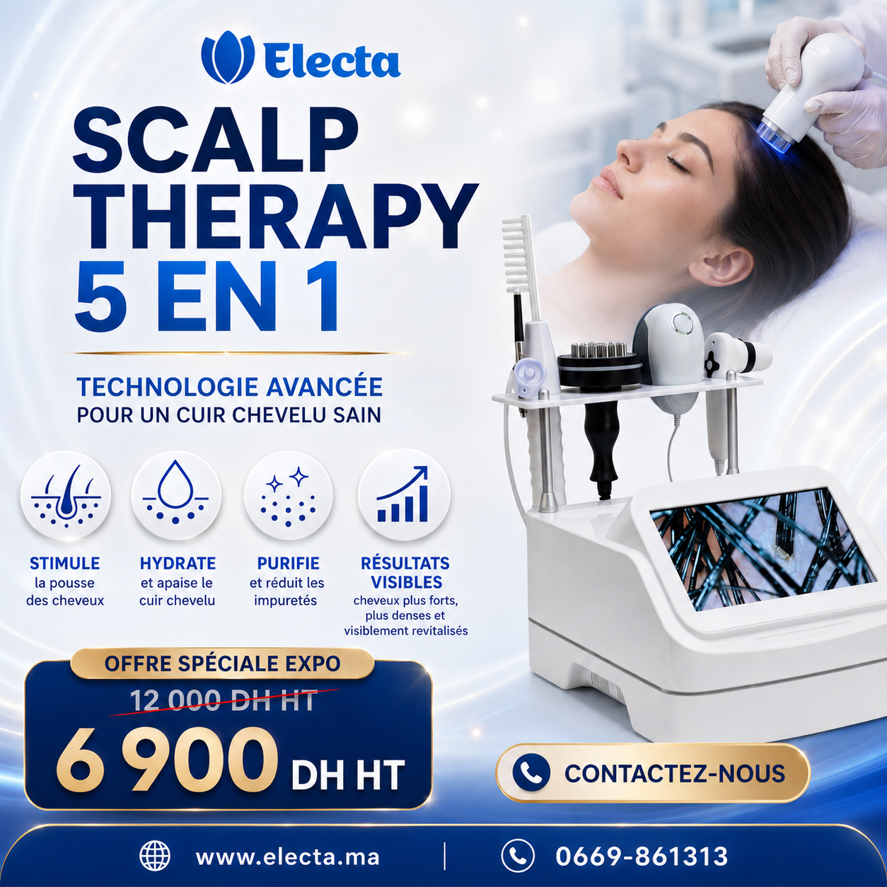 Scalp therapy PRO 5en1