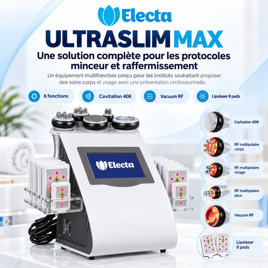Ultraslim MAX Lipocavitation - 6 en 1