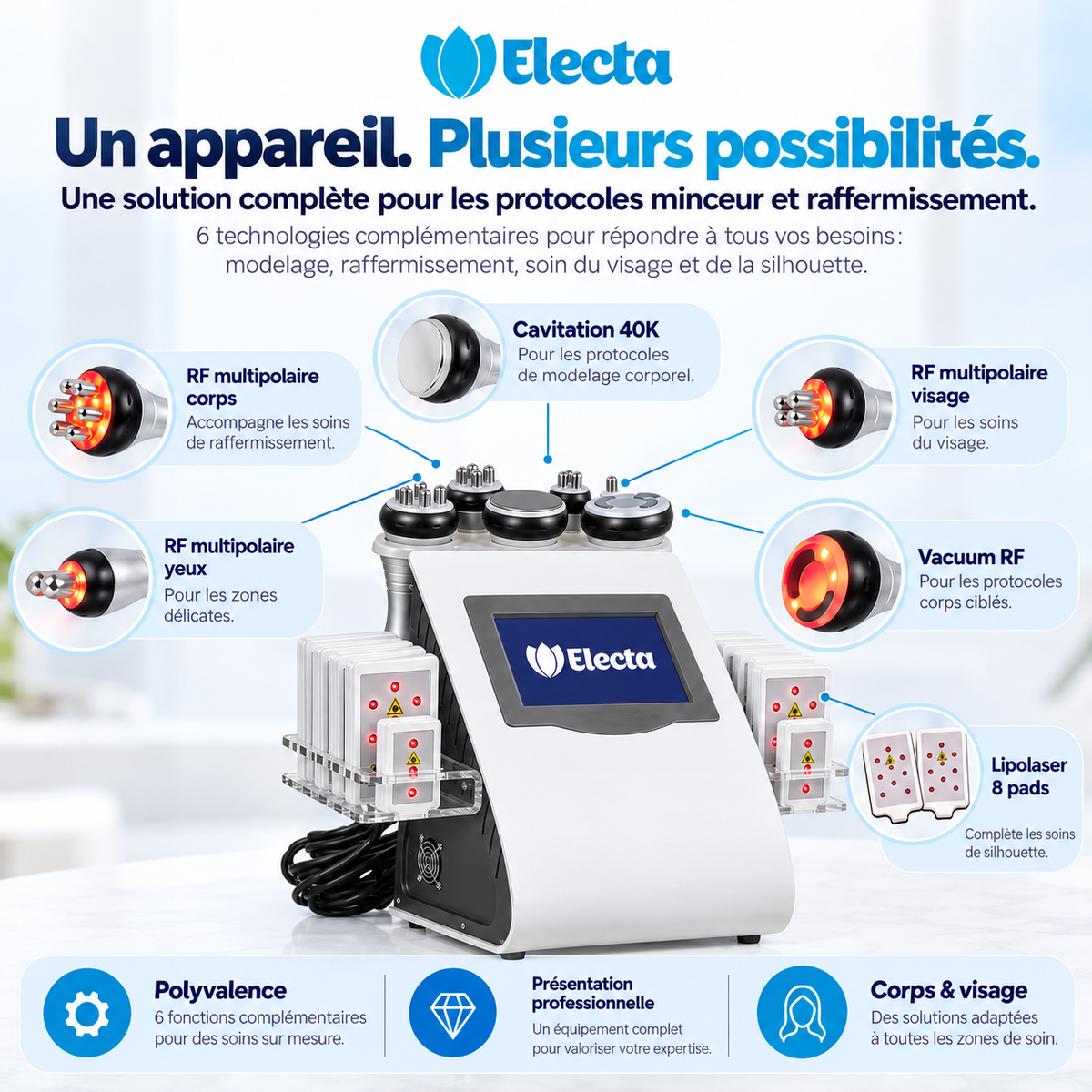Ultraslim MAX Lipocavitation - 6 en 1