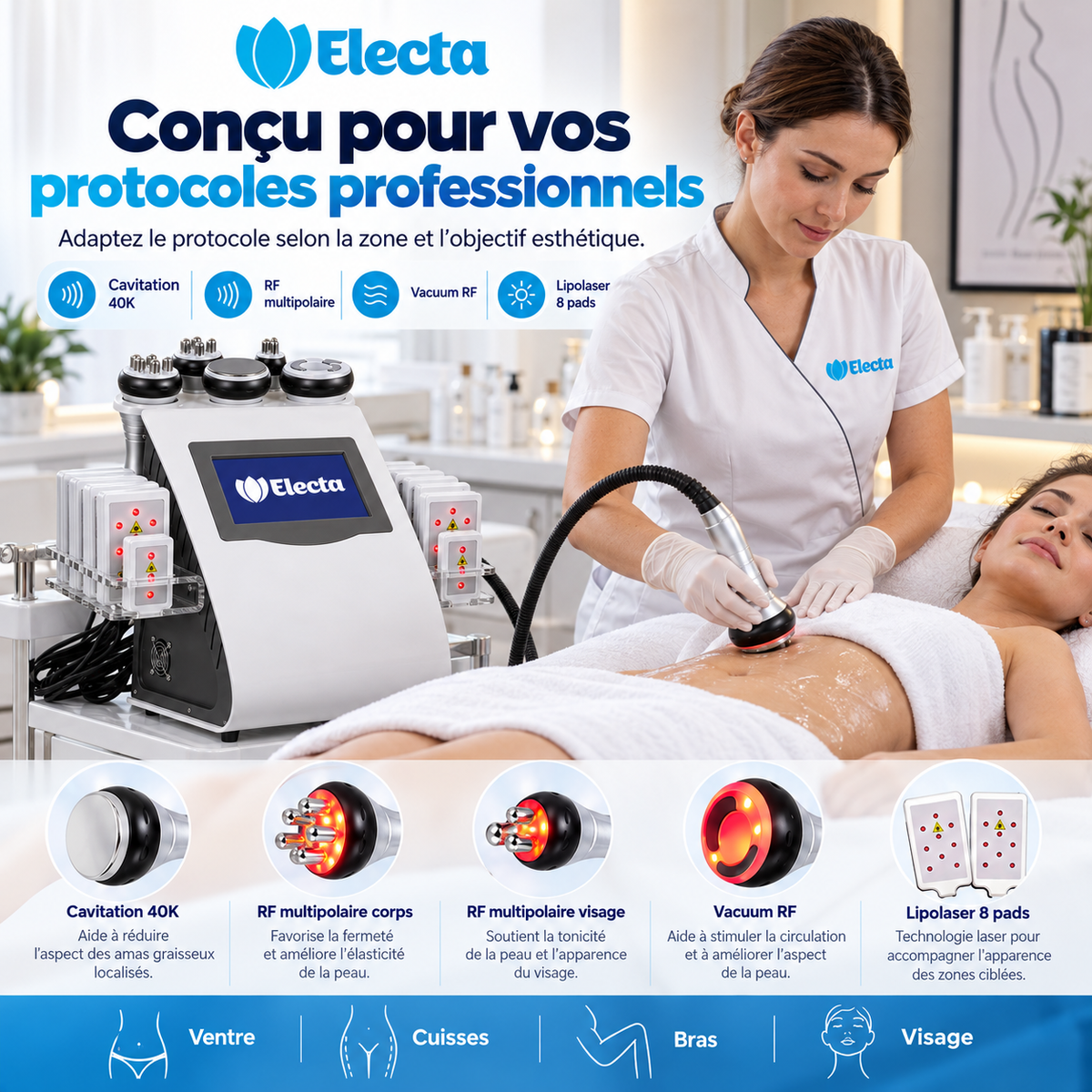 Ultraslim MAX Lipocavitation - 6 en 1