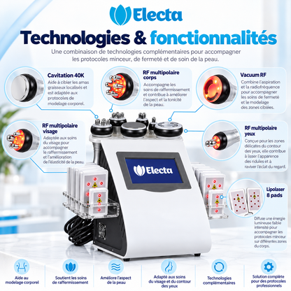 Ultraslim MAX Lipocavitation - 6 en 1