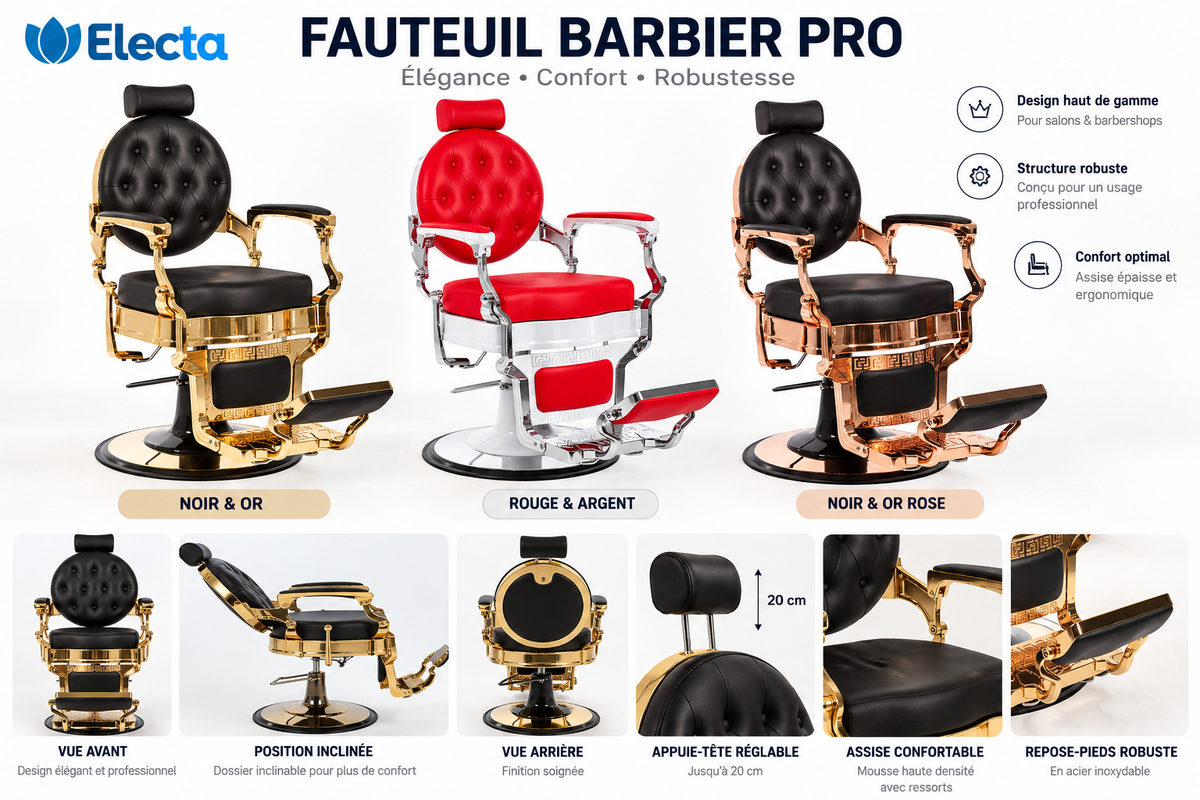 Fauteuil Barbier LUX