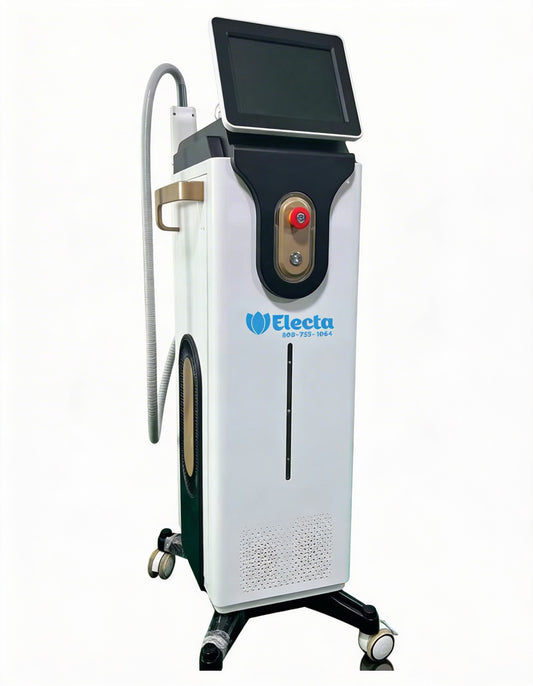 New Electa 808 ICE PRO Laser diode + Q-Switch ( Carbon Peeling & Détatouage )